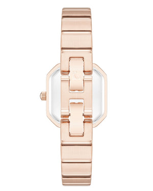 Orzu Watches - Anne Klein Rose Gold Dial Rose Gold Stainless Steel Mesh Women's Watch (AK-5500RGRG)