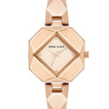 Orzu Watches - Anne Klein Rose Gold Dial Rose Gold Stainless Steel Mesh Women's Watch (AK-5598RGRG)