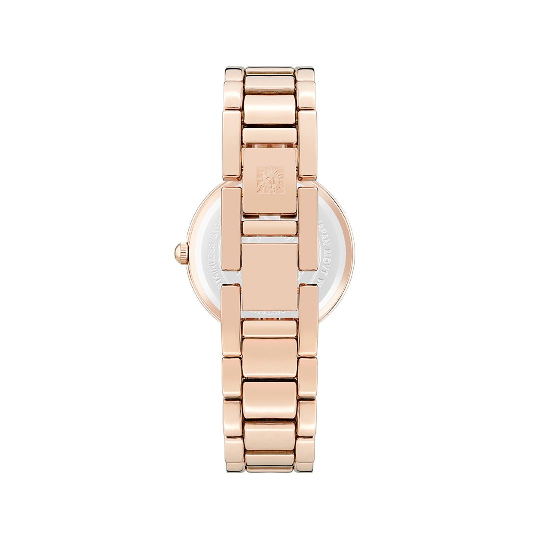 Orzu Watches - Anne Klein Rose Gold Dial Women's Watch