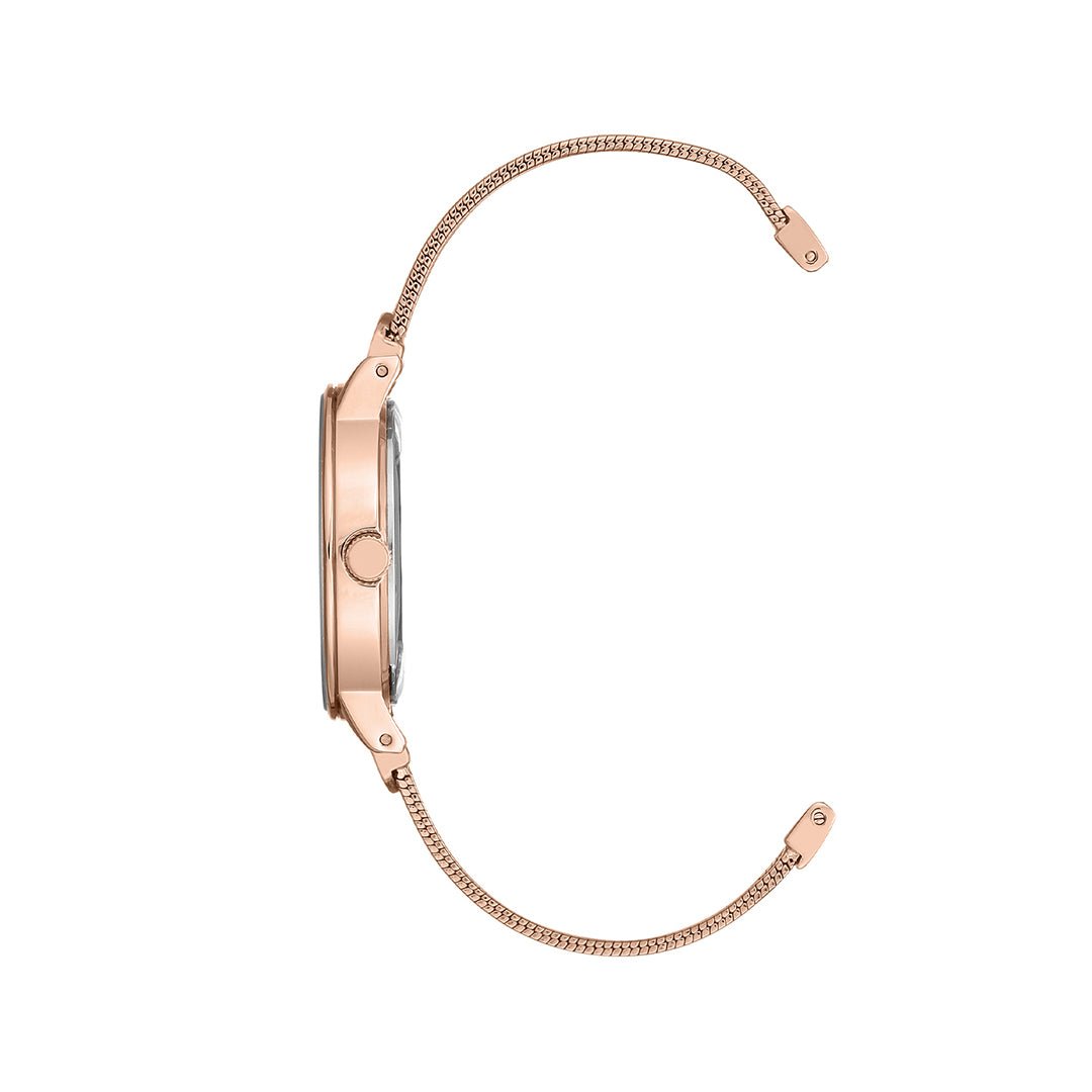Orzu Watches - Anne Klein Rose Gold Dial Women's Watch