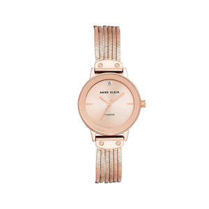 Orzu Watches - Anne Klein Rose Gold Dial Women's Watch