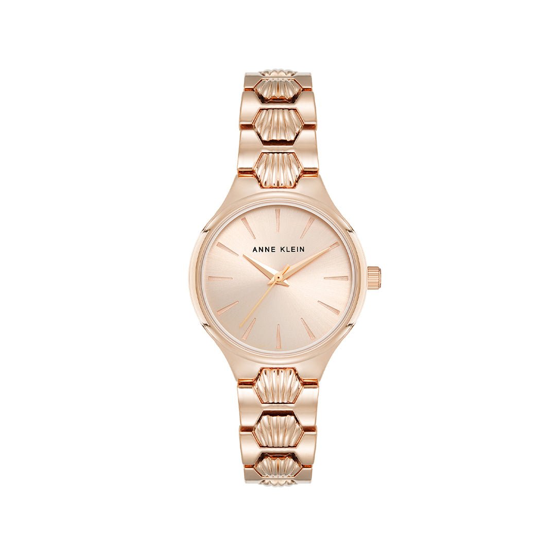 Orzu Watches - Anne Klein Rose Gold Dial Women's Watch