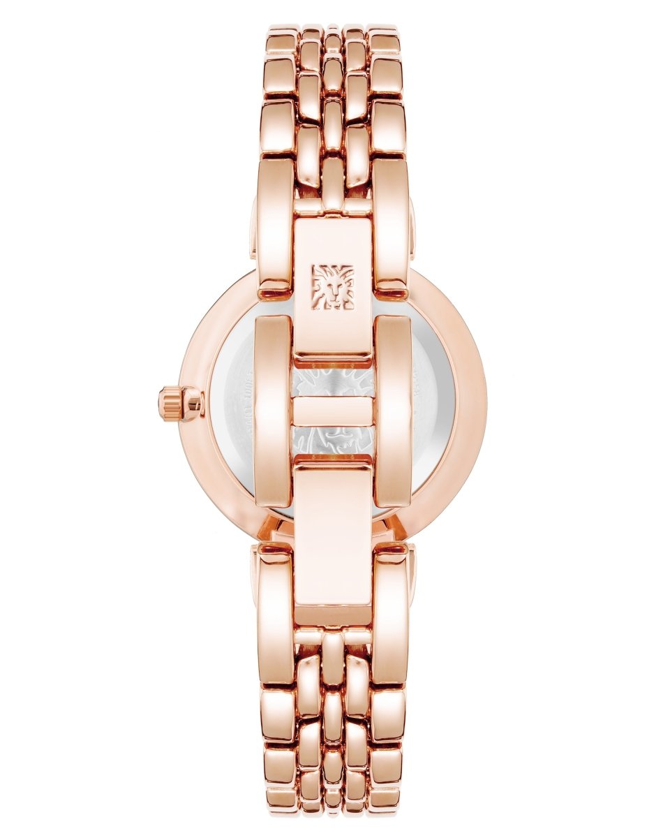 Orzu Watches - ANNE KLEIN Rose Gold Rose Gold Metal Round Watch – AK-3872RGRG