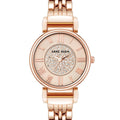 Orzu Watches - ANNE KLEIN Rose Gold Rose Gold Metal Round Watch – AK-3872RGRG