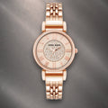 Orzu Watches - ANNE KLEIN Rose Gold Rose Gold Metal Round Watch