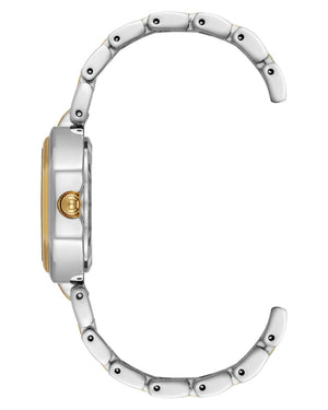 Orzu Watches - Anne Klein Silver Dial Multicolor Stainless Steel Mesh Women's Watch (AK-5601SVTT)
