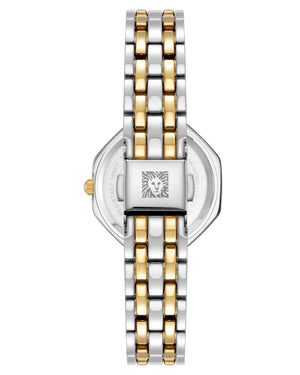 Orzu Watches - Anne Klein Silver Dial Multicolor Stainless Steel Mesh Women's Watch (AK-5601SVTT)