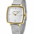Orzu Watches - Anne Klein Silver Dial Silver Stainless Steel Mesh Women's Watch