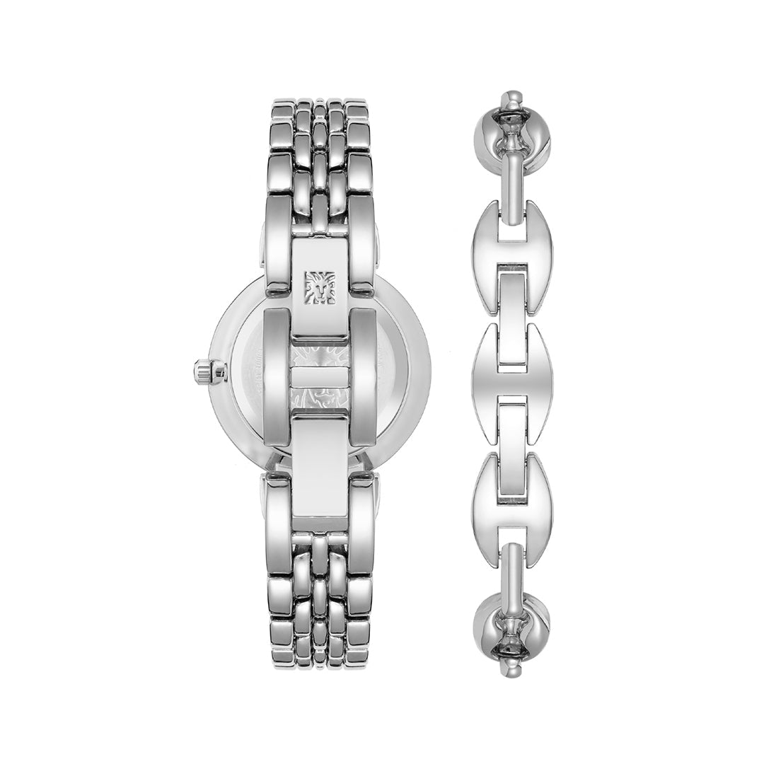 Orzu Watches - Anne Klein Silver Dial Women's Watch
