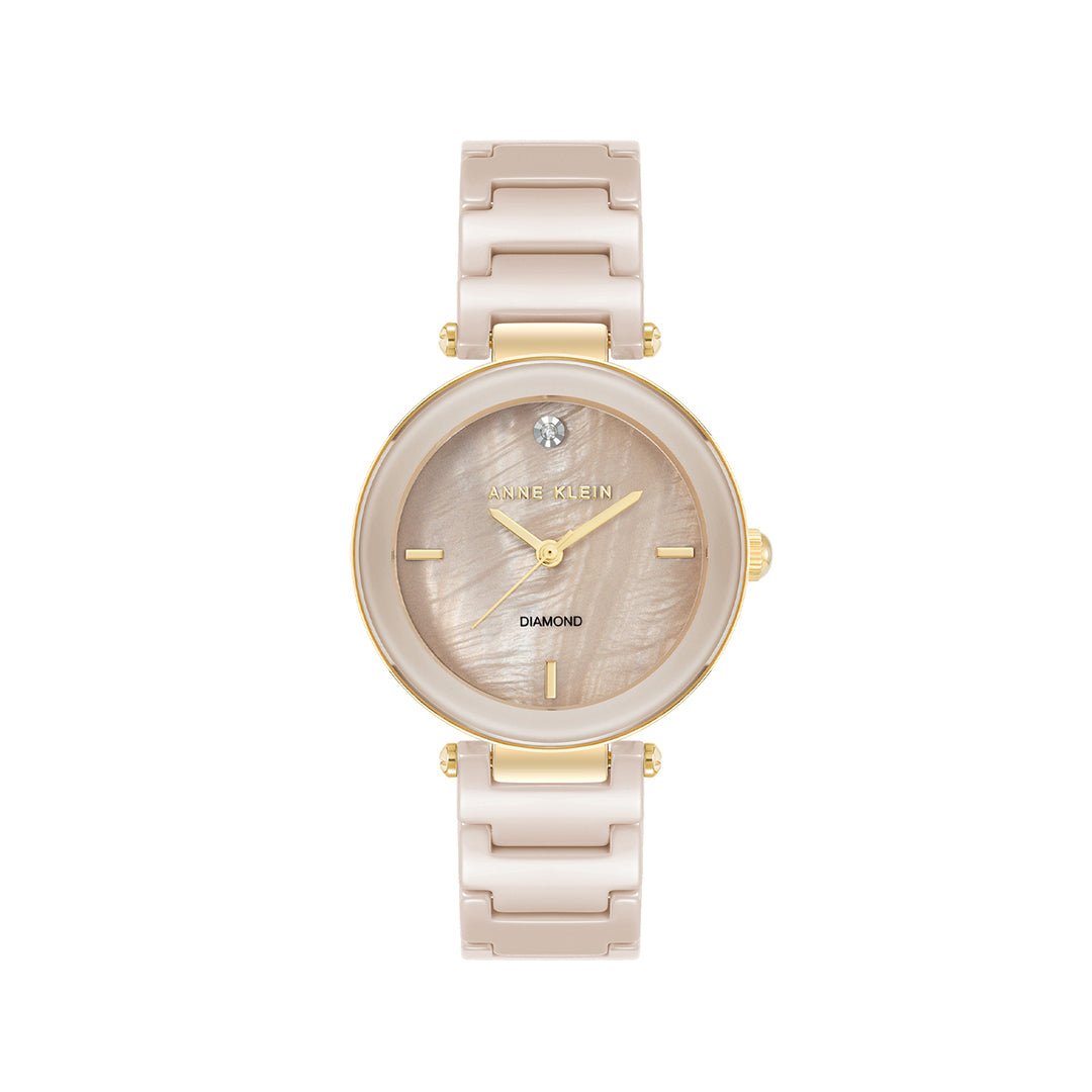 Orzu Watches - Anne Klein Tan Dial Women's Watch