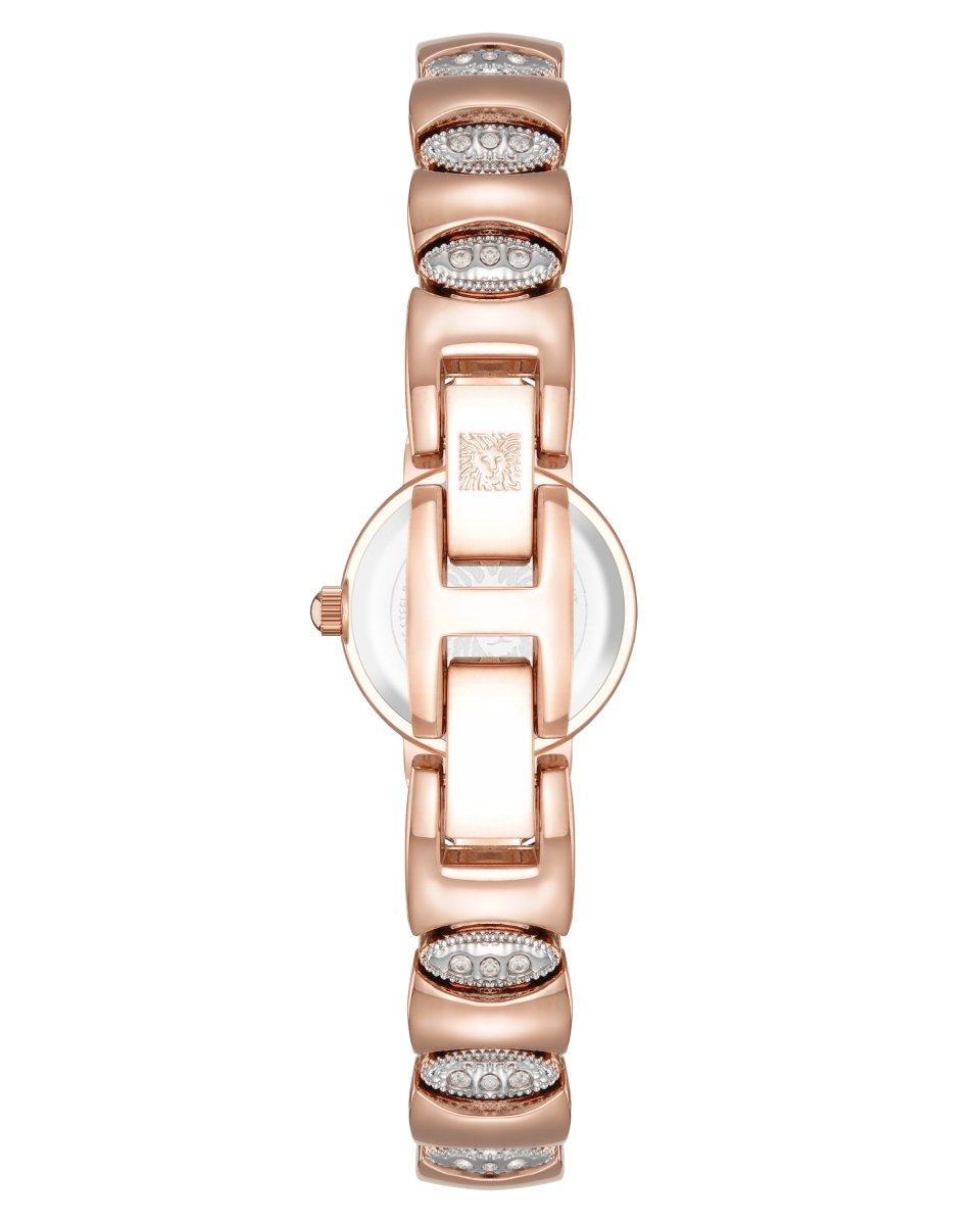 Orzu Watches - Anne Klein White Dial Multicolor Stainless Steel Mesh Women's Watch