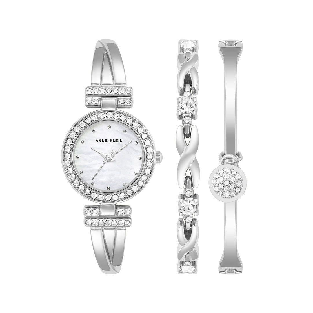 Orzu Watches - Anne Klein White Dial Women's Watch
