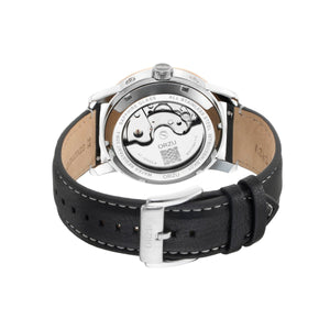 Orzu Watches - Automatic - Black Gold Interchangeable Leather