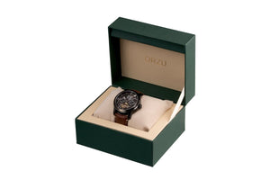 Orzu Watches - Automatic - Black Interchangeable Leather