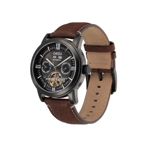 Orzu Watches - Automatic - Black Interchangeable Leather