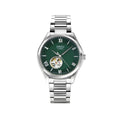 Orzu Watches - Automatic - Green Steel Solid Bracelet
