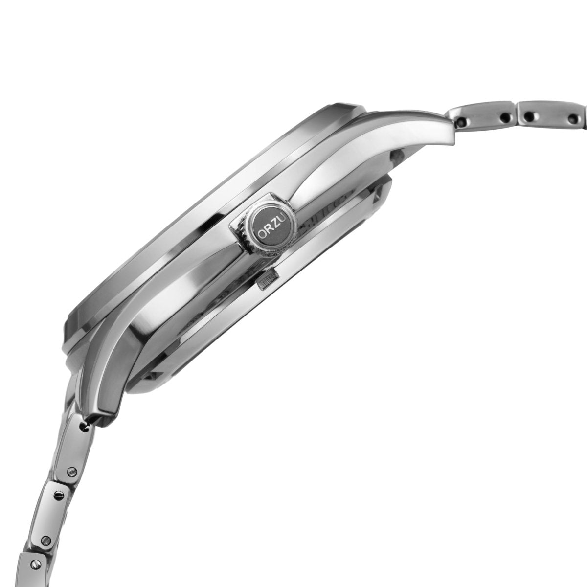 Orzu Watches - Automatic - Green Steel Solid Bracelet