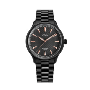 Orzu Watches - ORZU Analog Black Dial Men's Watch
