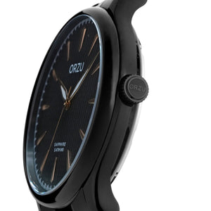 Orzu Watches - ORZU Analog Black Dial Men's Watch