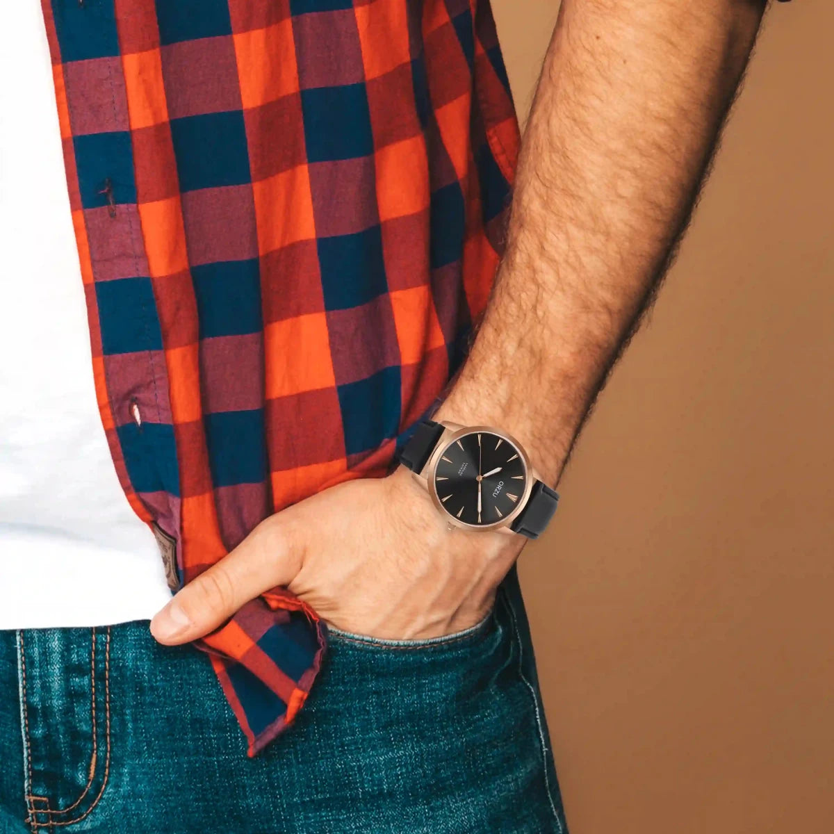 Orzu Watches - ORZU Analog Black Dial Men's Watch