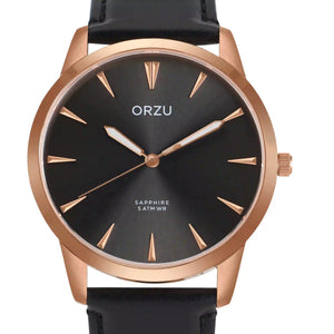 Orzu Watches - ORZU Analog Black Dial Men's Watch