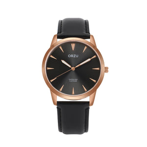 Orzu Watches - ORZU Analog Black Dial Men's Watch