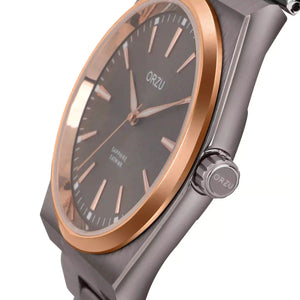 Orzu Watches - ORZU Analog Black Dial Men's Watch
