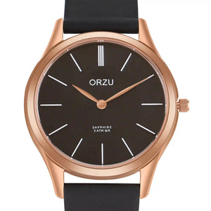 Orzu Watches - ORZU Analog Black Dial Women's Watch