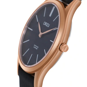 Orzu Watches - ORZU Analog Black Dial Women's Watch