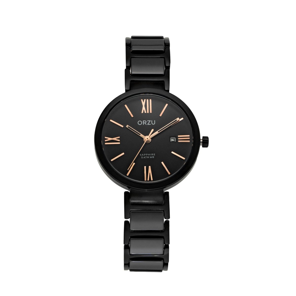 Orzu Watches - ORZU Analog Black Dial Women's Watch