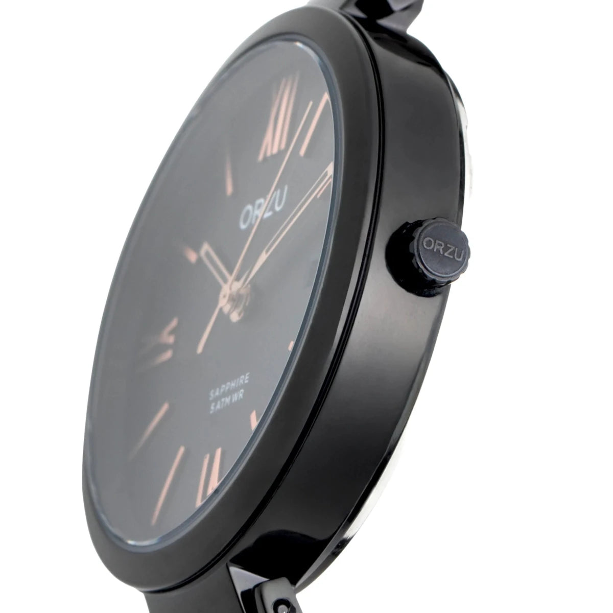 Orzu Watches - ORZU Analog Black Dial Women's Watch