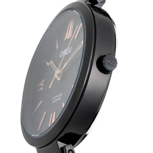 Orzu Watches - ORZU Analog Black Dial Women's Watch
