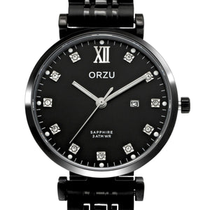 Orzu Watches - ORZU Analog Black Dial Women's Watch