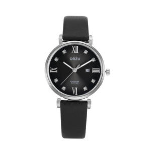 Orzu Watches - ORZU Analog Black Dial Women's Watch