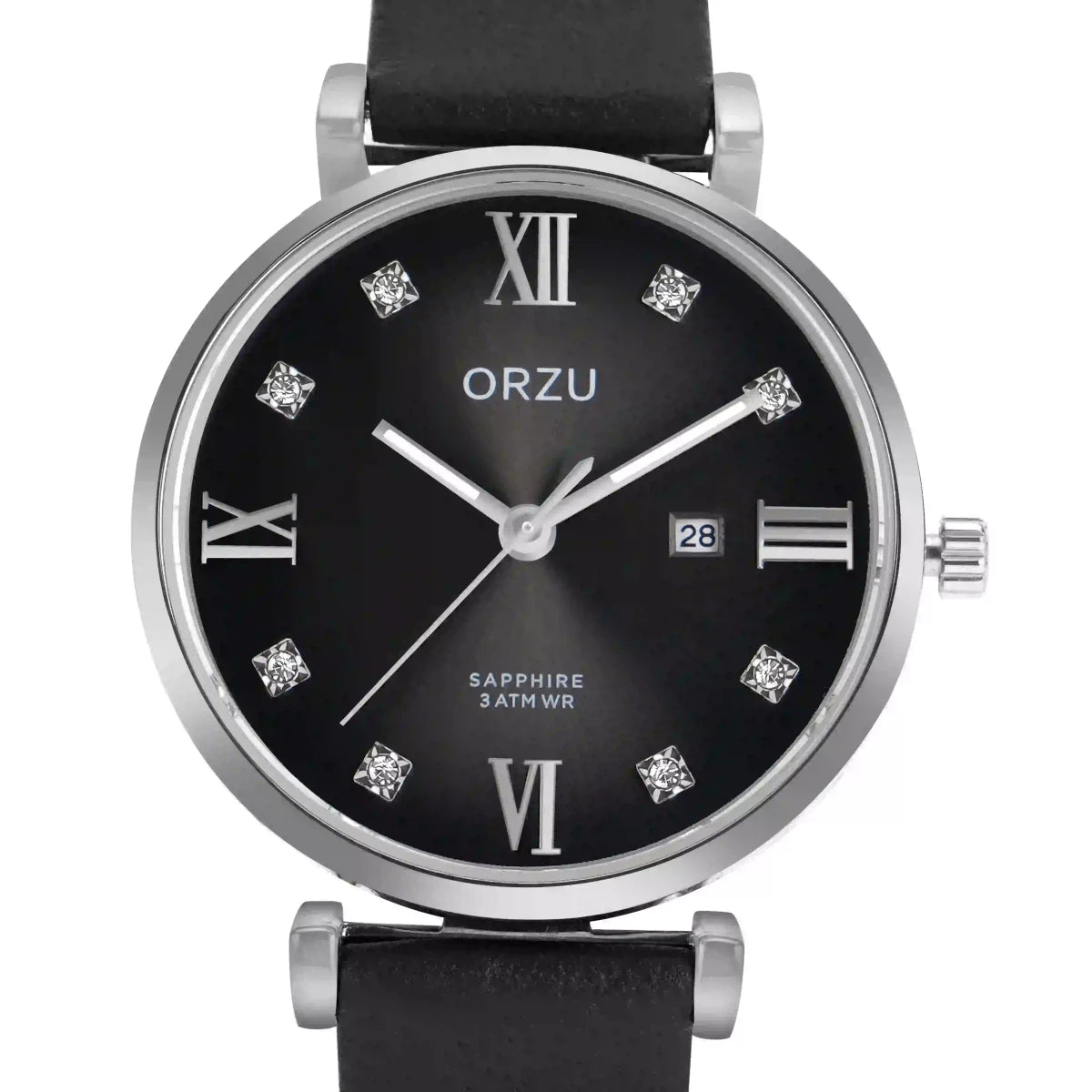 Orzu Watches - ORZU Analog Black Dial Women's Watch