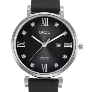 Orzu Watches - ORZU Analog Black Dial Women's Watch