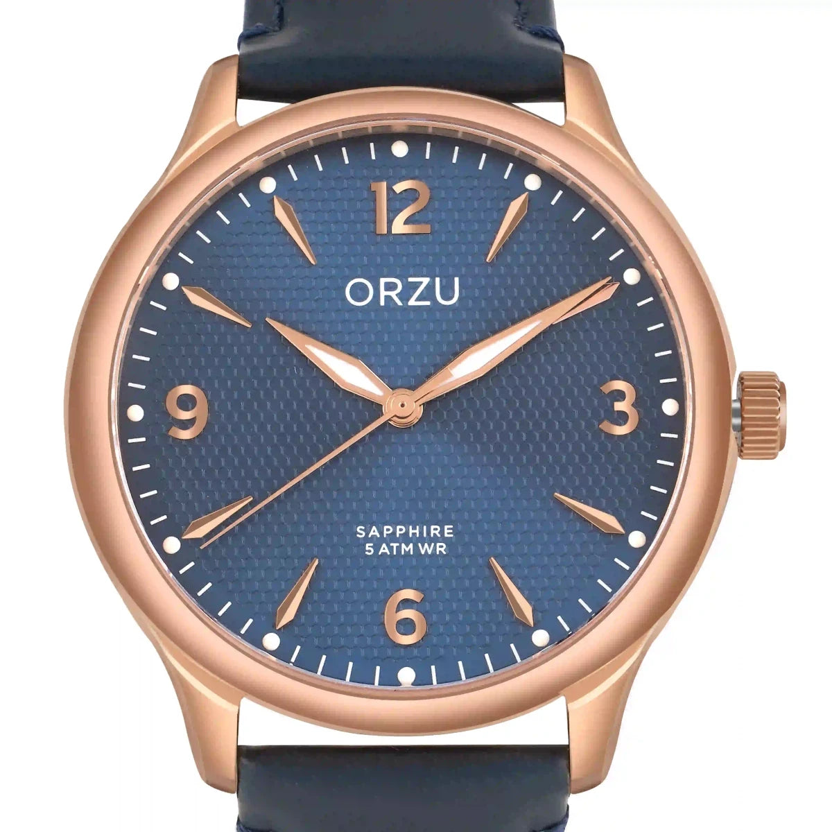 Orzu Watches - ORZU Analog Blue Dial Men's Watch