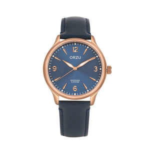 Orzu Watches - ORZU Analog Blue Dial Men's Watch