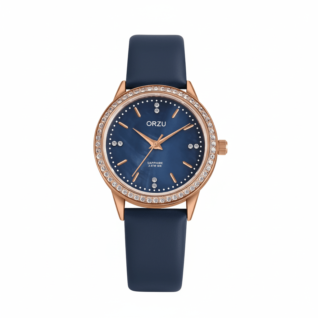 Orzu Watches - ORZU Analog Blue Dial Women's Watch