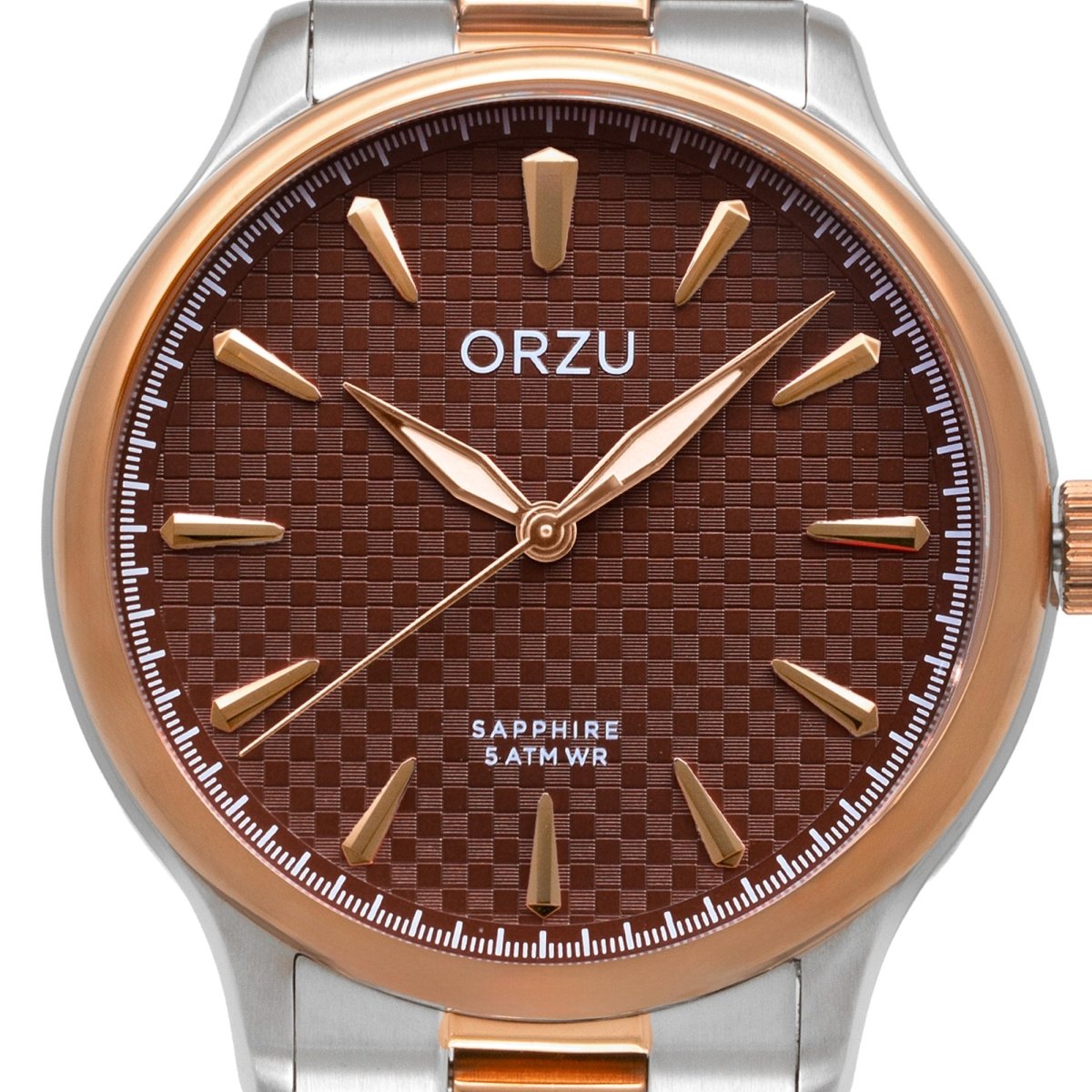 Orzu Watches - ORZU Analog Brown Dial Men's Watch