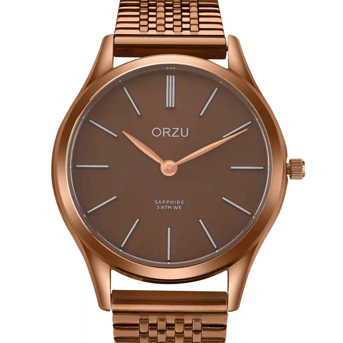 Orzu Watches - ORZU Analog Brown Dial Women's Watch