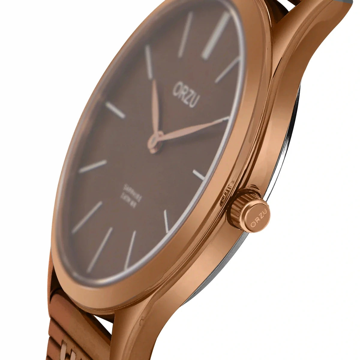 Orzu Watches - ORZU Analog Brown Dial Women's Watch