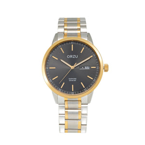 Orzu Watches - ORZU Analog Day Date Black Dial Men's Watch