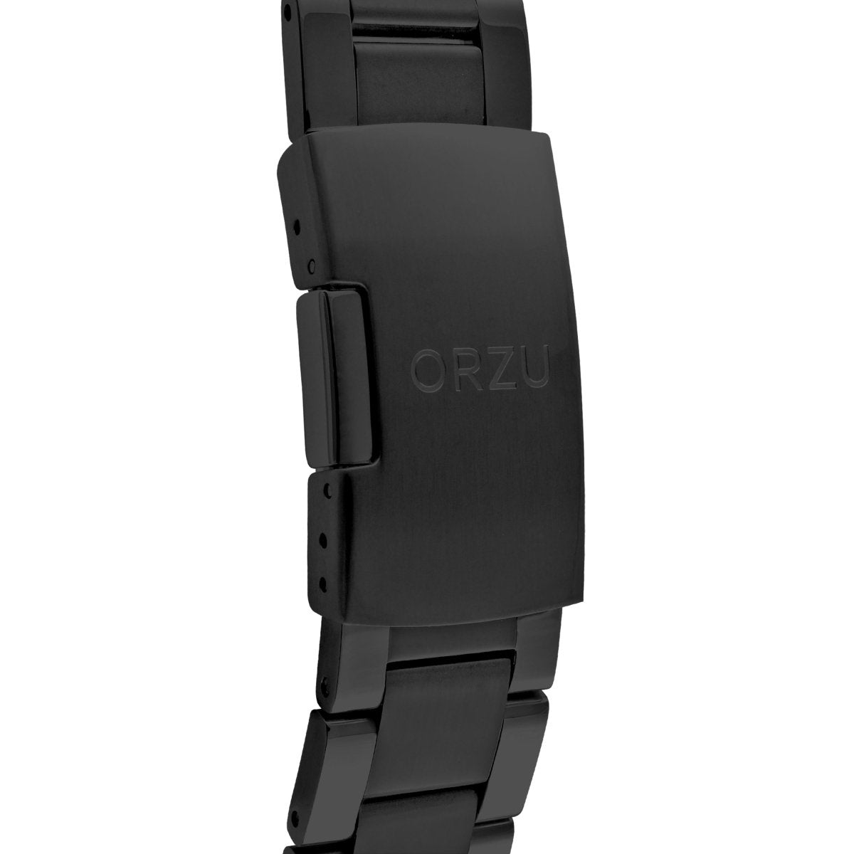 Orzu Watches - ORZU Analog Day Date Black Dial Men's Watch