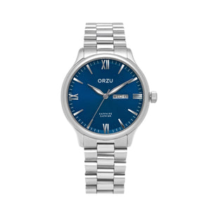 Orzu Watches - ORZU Analog Day Date Blue Dial Men's Watch