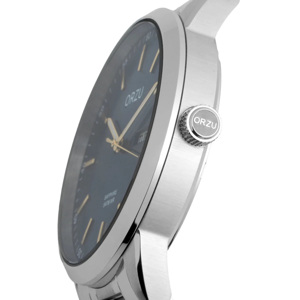 Orzu Watches - ORZU Analog Day Date Blue Dial Men's Watch