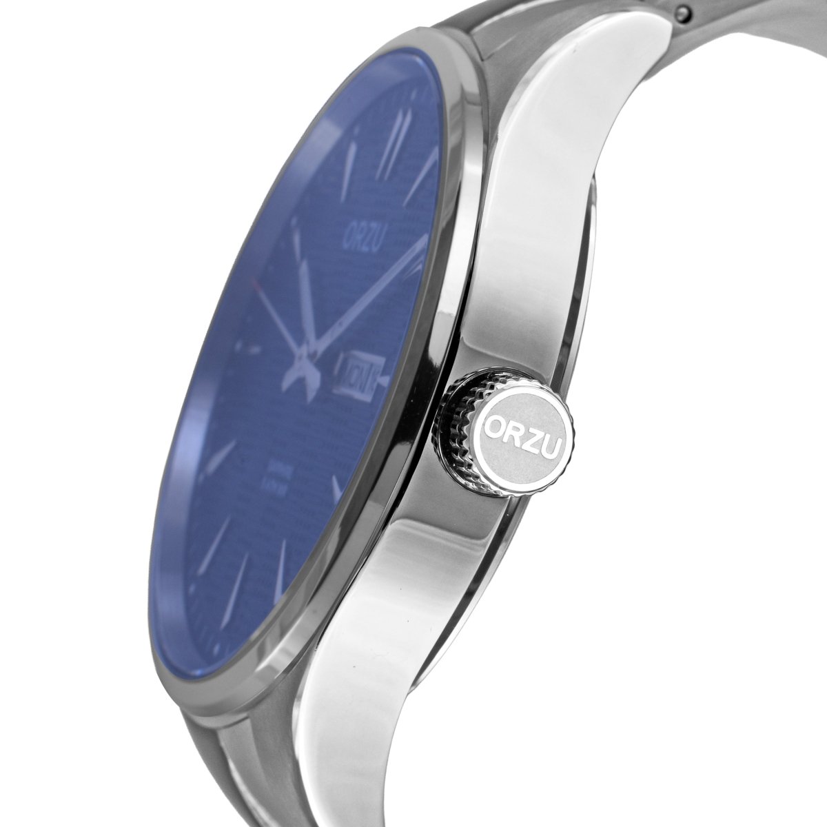 Orzu Watches - ORZU Analog Day Date Blue Dial Men's Watch