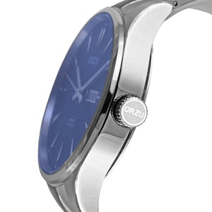 Orzu Watches - ORZU Analog Day Date Blue Dial Men's Watch