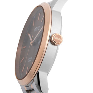 Orzu Watches - ORZU Analog Day Date Brown Dial Men's Watch