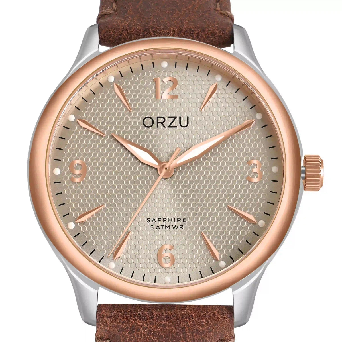 Orzu Watches - ORZU Analog Gold Dial Men's Watch